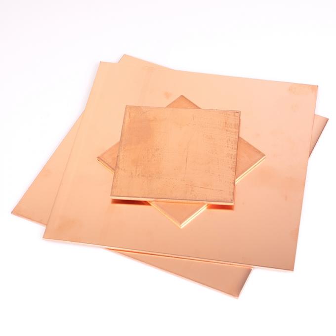 La placa de níquel del cobre de C70600 C71500/la hoja brillantes modificó para requisitos particulares para el aire acondicionado 0