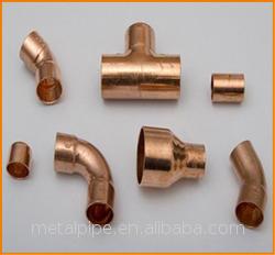 C70600 Accesorios para el codo de cobre níquel 90-10 45 DEG 1" SCH STD 2