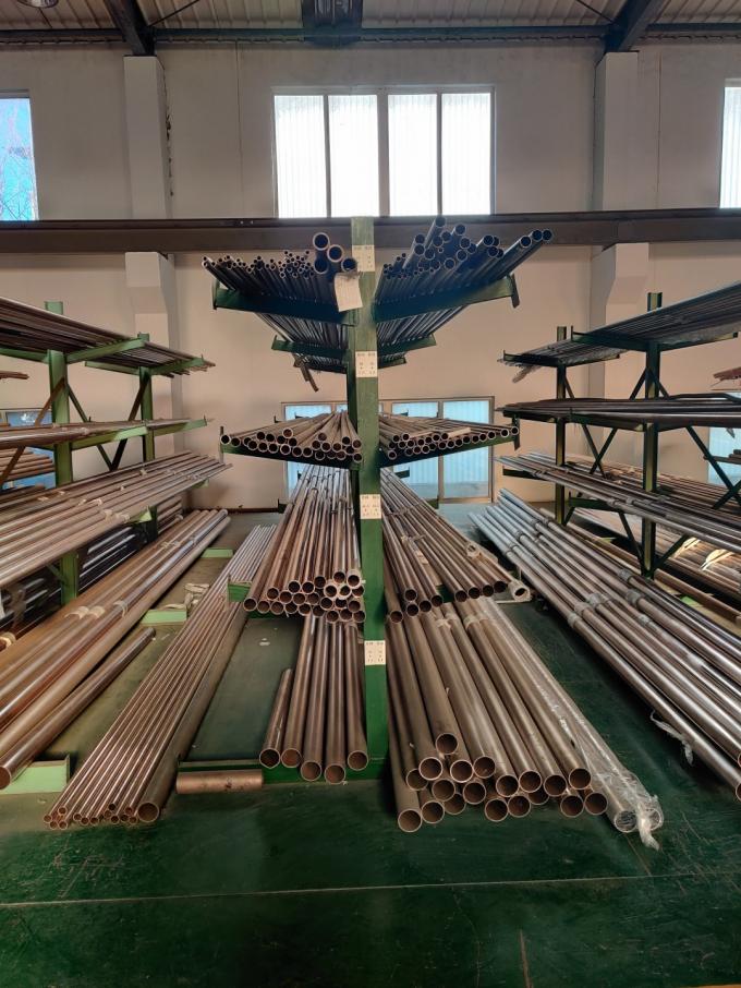Tamaño personalizado CuNi 9010 C70600 Accesorios de tuberías Barras de cobre puro de aleación de cobre y níquel 0