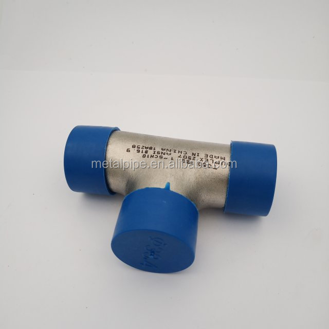 METAL Hastelloy C276 ASME B16.9 SCH40 Accesorios para tuberías de aleación de níquel 1