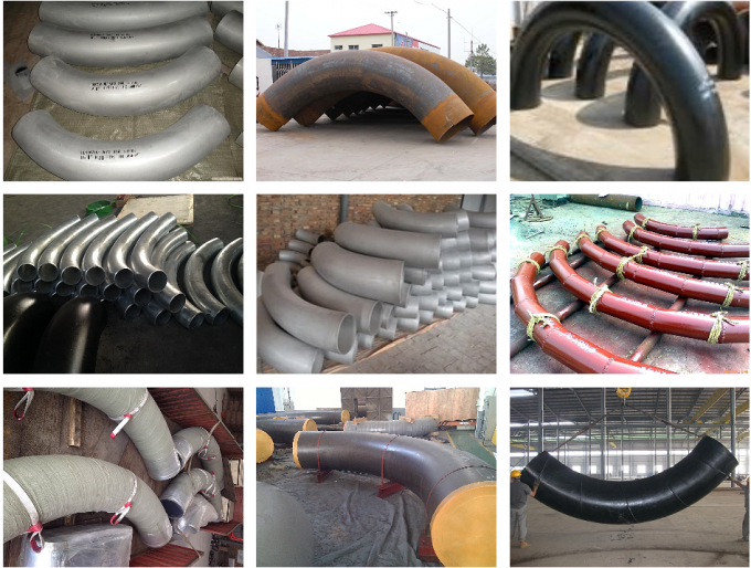 SCH40 2" en el interior de la tubería de cobre y níquel sanitario pulido grado de ajuste Codo 4