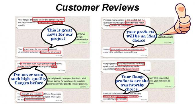 Metal China fábrica de cobre níquel muestras de tubería accesorios de brida B16.5 bridas 7