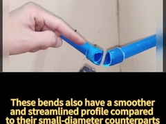 codos Cuni C71500 del níquel del cobre de Sch80 Asme B16.9 del 1/2” instalación de tuberías del codo de 45 grados