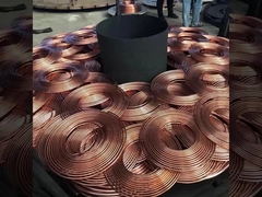 Accesorios de tubos de cobre y níquel de espesor de pared personalizados para el rendimiento del evaporador