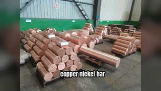 Barras de cobre y níquel Aleación de alto rendimiento para uso marino e industrial