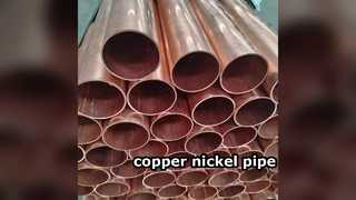 Tuberías de cobre y níquel: resistencia superior a la corrosión del agua de mar para sistemas marinos duraderos.