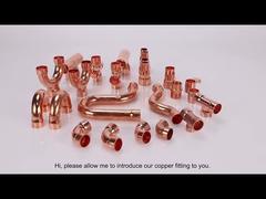 Accesorios para tuberías de cobre: ​​conexiones confiables y resistentes a la corrosión para aplicaciones de plomería y HVAC