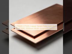 Placa de níquel de cobre C70600 C71500 resistente a la corrosión