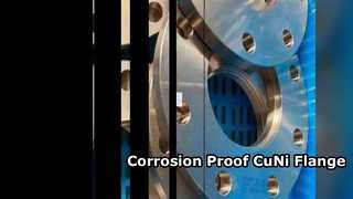 Uso químico de brida CuNi 70/30