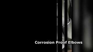 Codo de cobre y níquel 9010 BW LR 45 90 grados