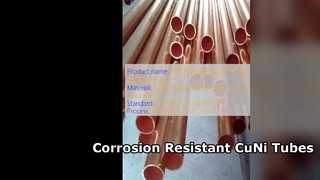 70 30 Tubos capilares CuNi para confiabilidad de semiconductores