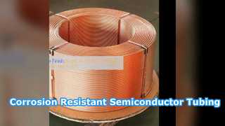 Tubo capilar 70 30 CuNi para control de corrosión de semiconductores
