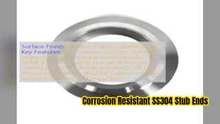 Accesorios finales duraderos SS304 para sistemas de tuberías confiables