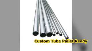 Paquete de paletas de tubos de níquel y cobre anodizado