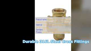 Instalación de tuberías cruzadas de acero inoxidable 316L ASME B16 20