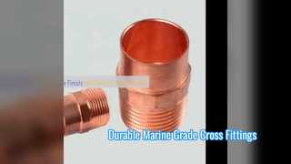 70 30 CuNi Accesorios cruzados forjados Solución de grado marino