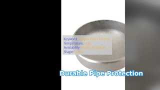 Tapas de extremo de tubería de acero al carbono WPB