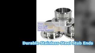 Accesorios de tubería de extremo corto de acero inoxidable ASTM A403