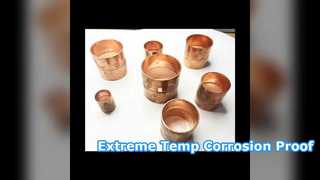 Acoplamientos de cobre y níquel para temperaturas extremas