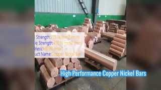 Barra de alto rendimiento de barra de níquel y cobre ASTM ASME SB111