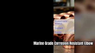 CuNi 90 grado marino del codo de la soldadura de extremo 10 resistente a la corrosión