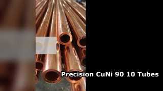 ASTM B111 90 acabado de alta precisión del tubo sin costura 10 CuNi