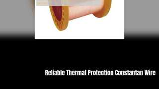 Cable CuNi44 Constantan para protección de relé de sobrecarga térmica