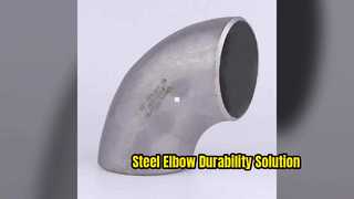 Codo de acero de 90 grados LR de acero al carbono sin costura