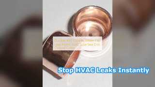 Sello de cobre durable de la HVAC de la prueba del escape del casquillo de la soldadura K65