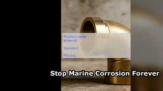 Solución de tubería marina con codo de níquel y cobre ASTM B466 C70600