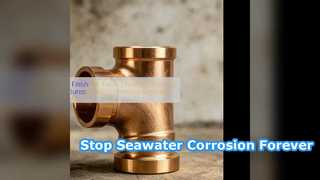Solución de corrosión de agua de mar en T igual Marine CuNi C70600