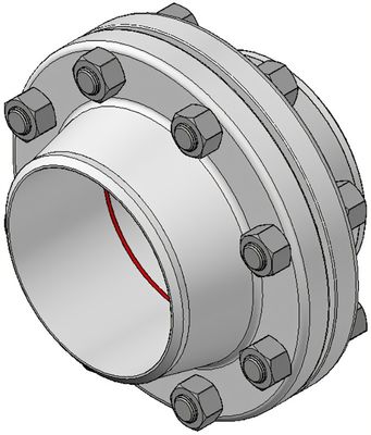 CuNi 70/30 Socket Weld Flange Class150, Forged C71500 Seawater & Biofouling Resistant