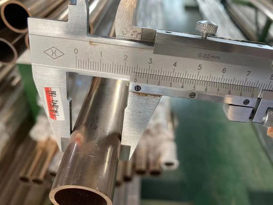 Seamless CuNi 70/30 Copper Nickel Pipe C71500 ASTM B466 Marine Heat Exchanger Tube