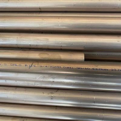 CuNi 70/30 Seamless Pipe, Erosion Resistant for Seawater Systems
