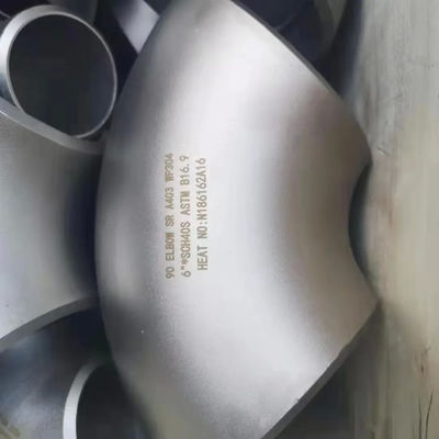C70600 Cu-Ni 90/10 Elbow, 90°/45° Angle, 1/2" Size, SCH 10S, ISO Approved