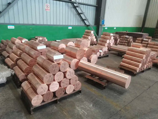Elongation 30 percent minimum Copper Nickel Bar Rod 6mm to 200mm ideal for heat exchangers and chemical processing equipment