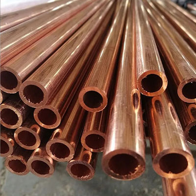 Customized Length Copper Nickel Tubing ASTM B466 Standard Seamless Pipes Ideal for Marine Heat Exchanger and Industrial