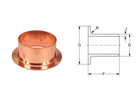 C70600 CuNi Weld Neck Flange ASME B16.5 High Pressure Marine Shipbuilding Connector