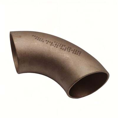 Corrosion Resistant CuNi 70/30 Copper Nickel Elbow, 90 Degree LR ASME B16.9