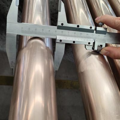 Tubo anticorrosión del tubo sin soldadura del níquel de cobre de ASTM B466 C71500 CuNi 70/30