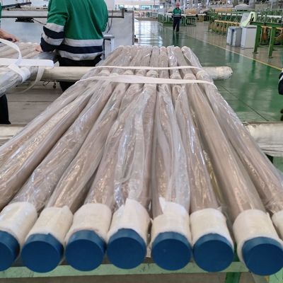 CuNi 70/30 Tubo de cobre y níquel sin costura C71500 ASTM B466 Tubo de intercambiador de calor marino