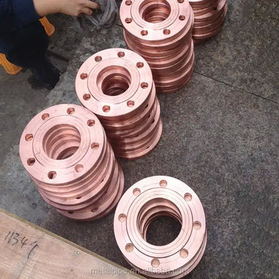 ASTM B466 Standard 10inch Copper-Nickel Flange Connector, UNS C70600, RF/RTJ