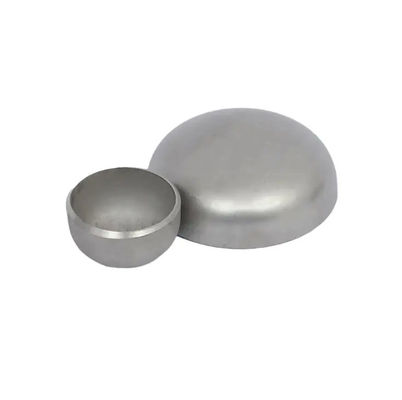 ASME SB466 Copper Nickel Pipe Fittings Caps 1/2"-4" Customized Welding for Pipe Industry