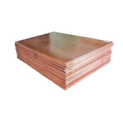 hojas de cobre puras rojas del níquel de la placa de níquel del cobre de 3