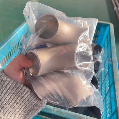 Accesorios de tubería Cobre Níquel C70600 Codo de zócalo de 90 grados 2 