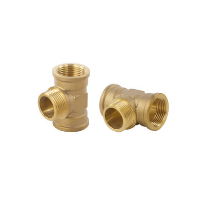 Threaded Connection Brass And Other Tees