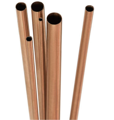 Tubo de cobre níquel puro al 99% 20 mm 25 mm Tubo de superficie lisa para uso industrial