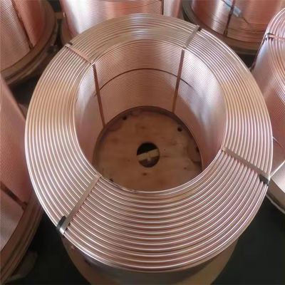 70/30 Tubos capilares de CuNi Tubos de aleación sin costuras resistentes a la corrosión para semiconductores