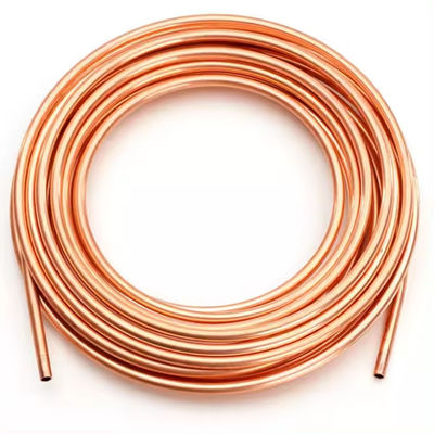 Tubo capilar de CuNi 70/30 sin costura, tubo de aleación resistente a la corrosión para semiconductores
