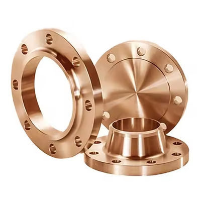 ASME B16.5 Standard Copper Nickel Flange with Seawater Corrosion Resistant and Antifouling Grade Weld Neck Design